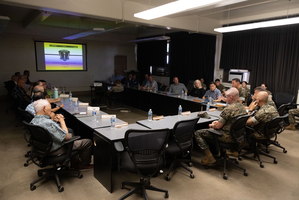 The Hawaii Military Affairs Council Visits 3d MLR