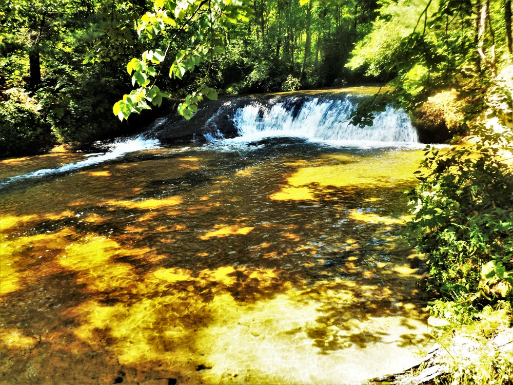 Trout Falls at Fort McCoy's Pine View Recreation Area