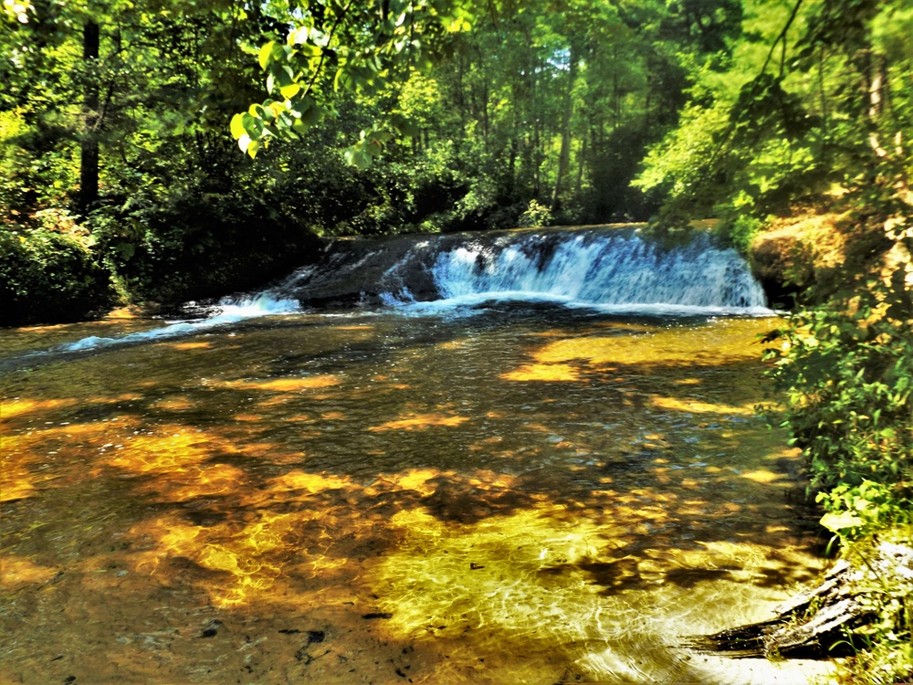 Trout Falls at Fort McCoy's Pine View Recreation Area