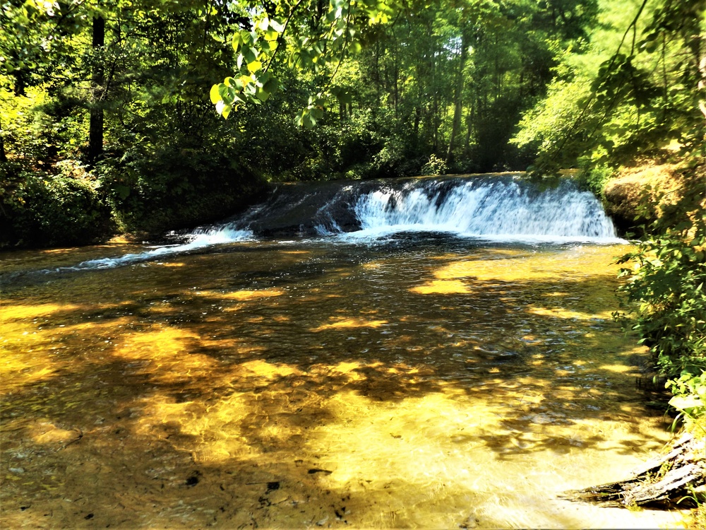 Trout Falls at Fort McCoy's Pine View Recreation Area