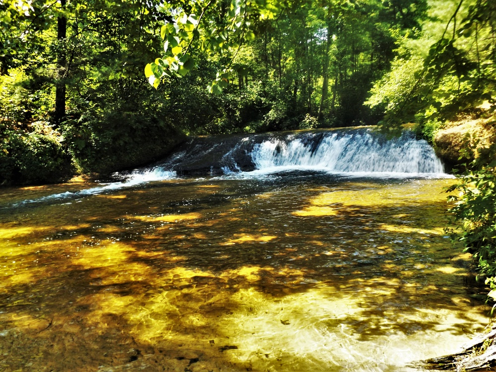 Trout Falls at Fort McCoy's Pine View Recreation Area