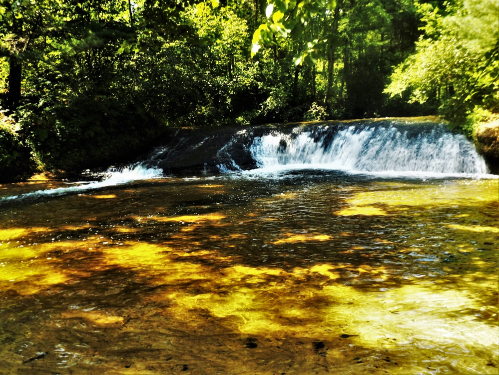 Trout Falls at Fort McCoy's Pine View Recreation Area