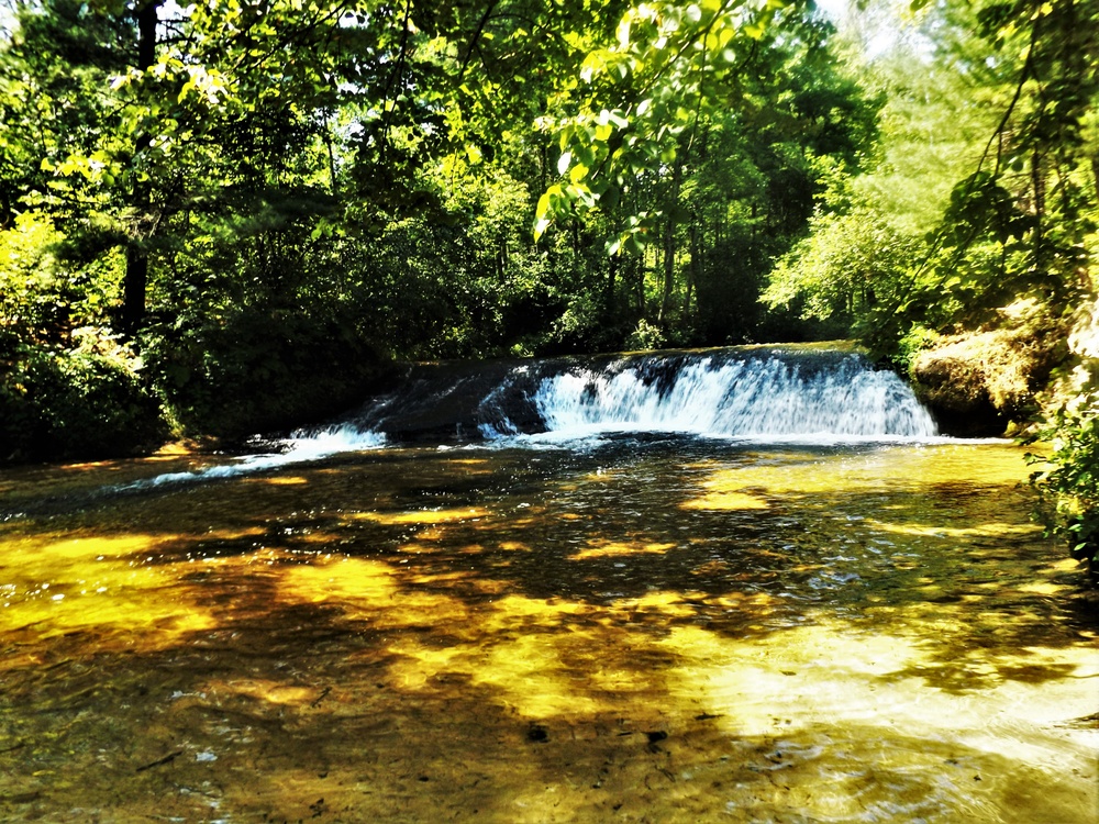 Trout Falls at Fort McCoy's Pine View Recreation Area