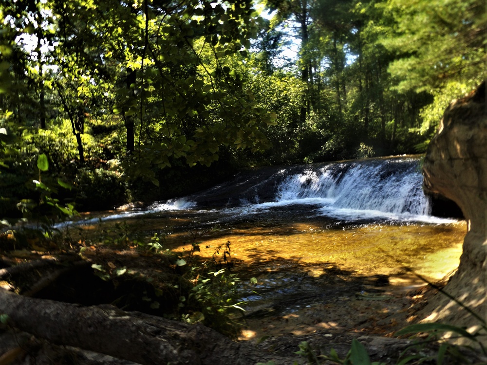 Trout Falls at Fort McCoy's Pine View Recreation Area