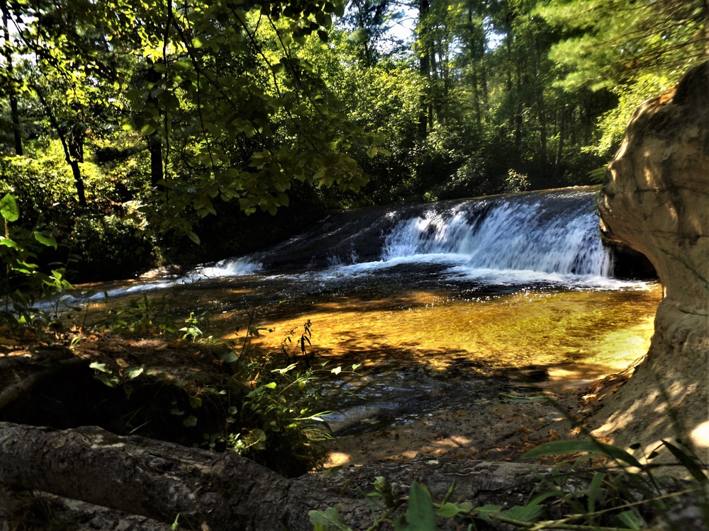 Trout Falls at Fort McCoy's Pine View Recreation Area