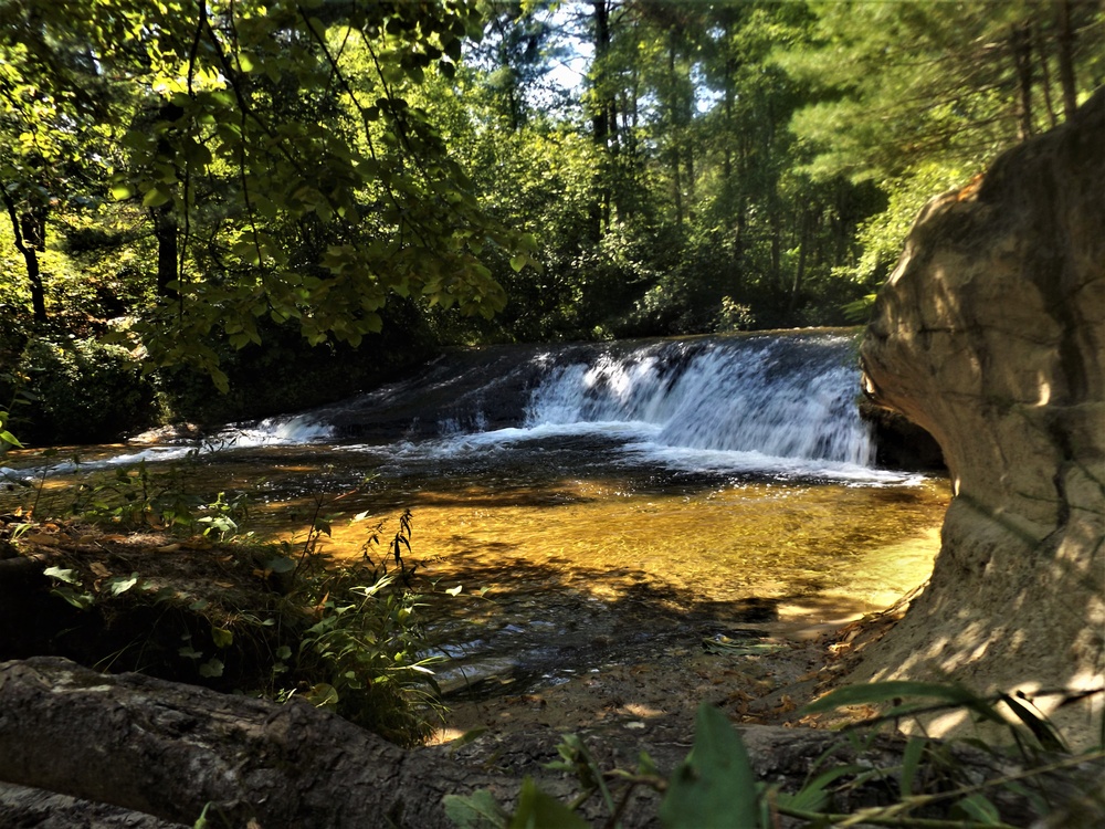 Trout Falls at Fort McCoy's Pine View Recreation Area