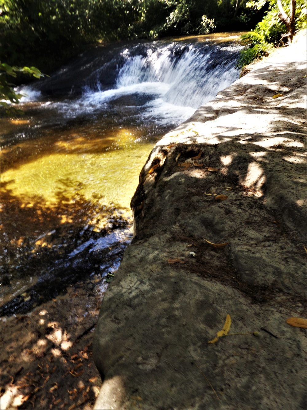 Trout Falls at Fort McCoy's Pine View Recreation Area