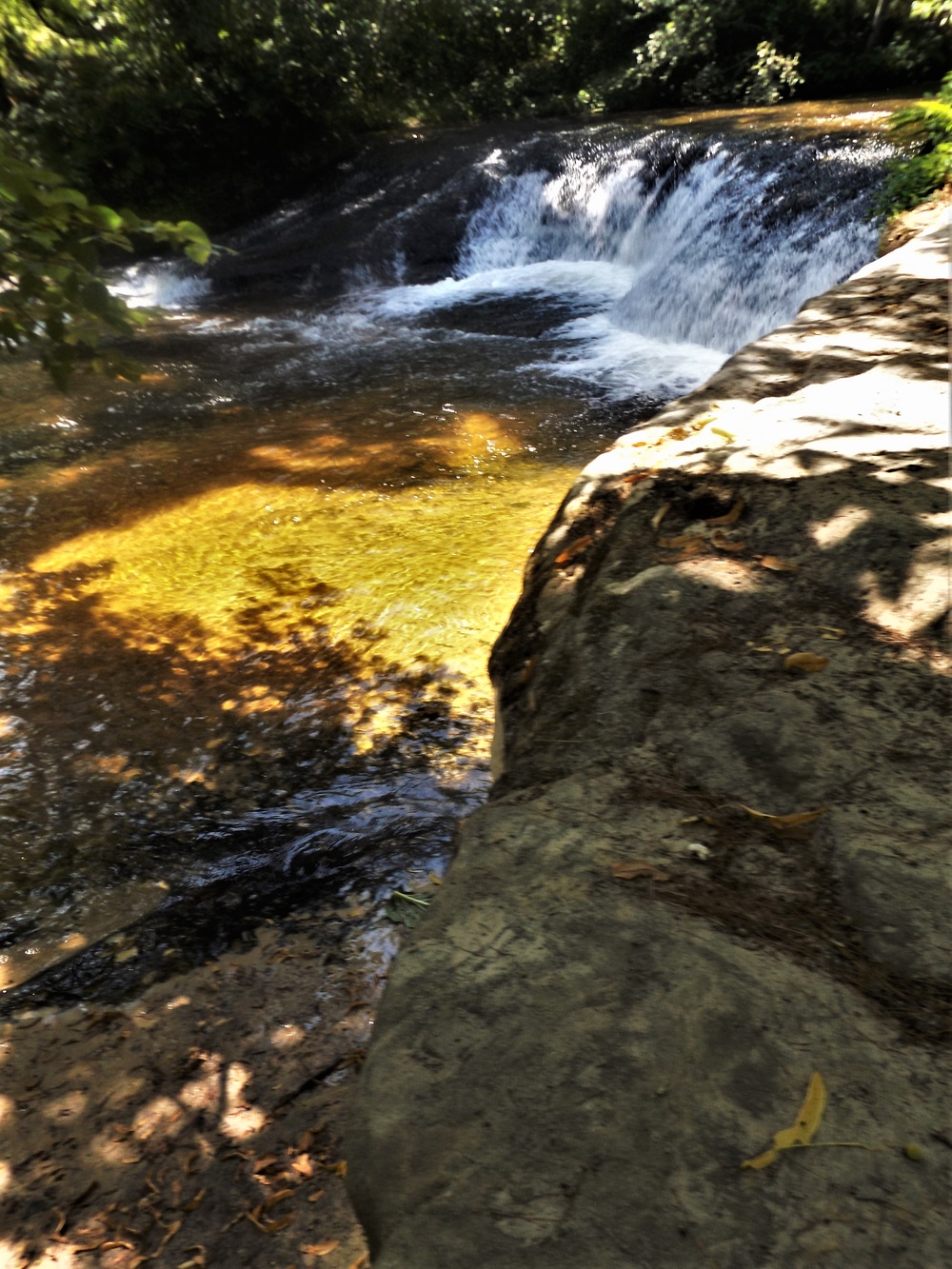 Trout Falls at Fort McCoy's Pine View Recreation Area