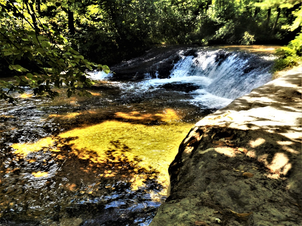 Trout Falls at Fort McCoy's Pine View Recreation Area