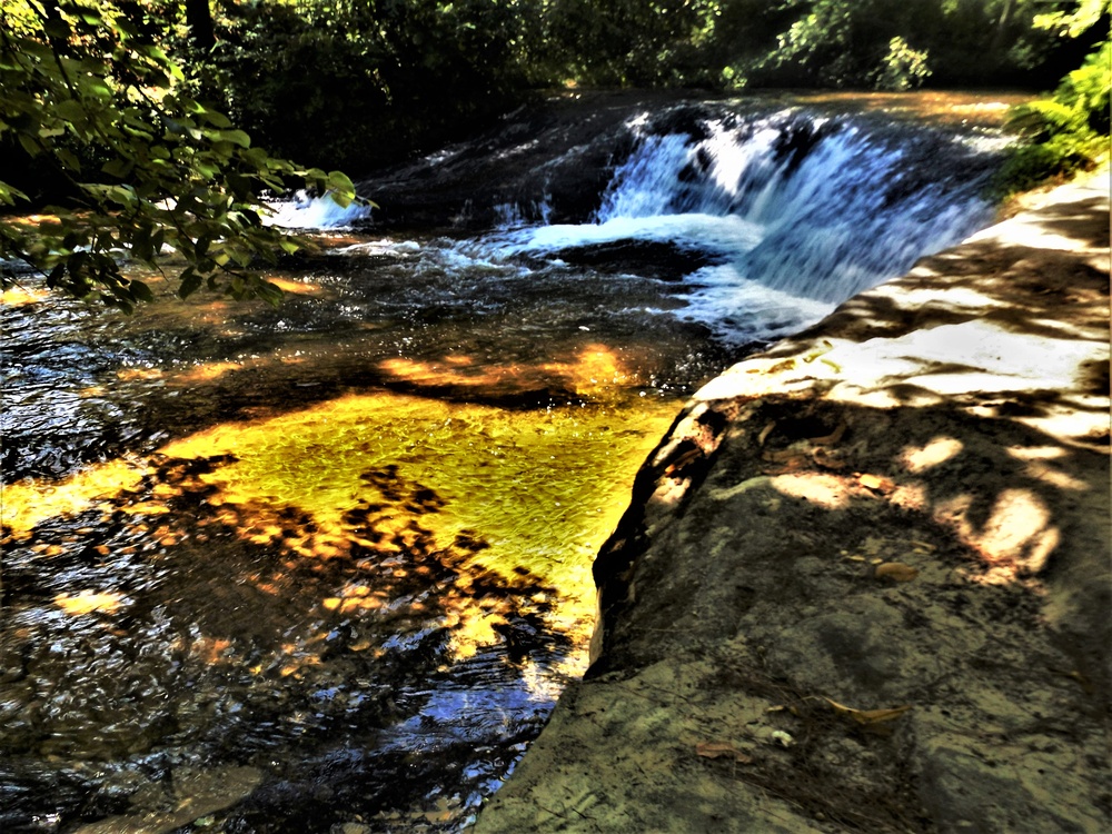 Trout Falls at Fort McCoy's Pine View Recreation Area