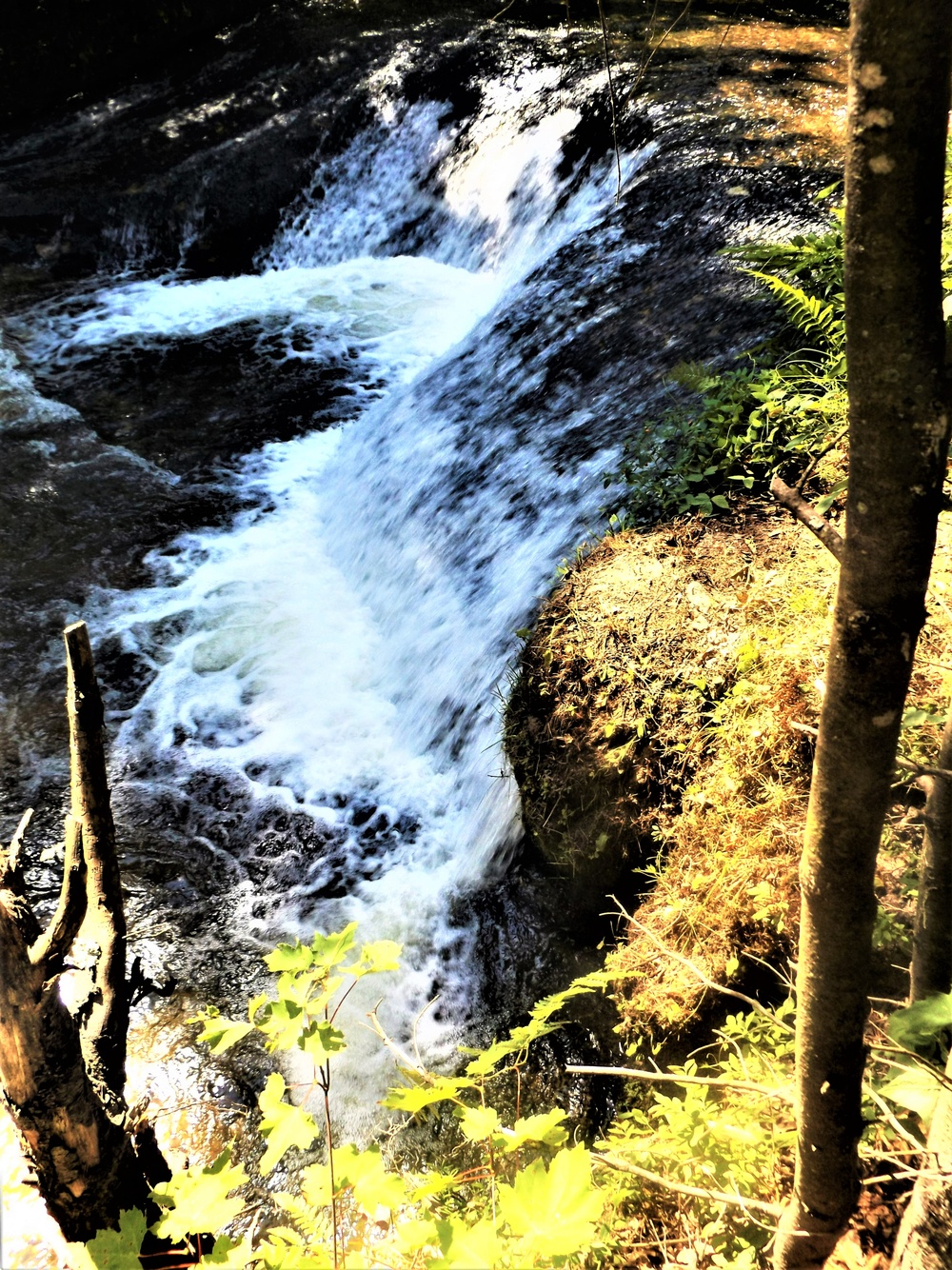 Trout Falls at Fort McCoy's Pine View Recreation Area