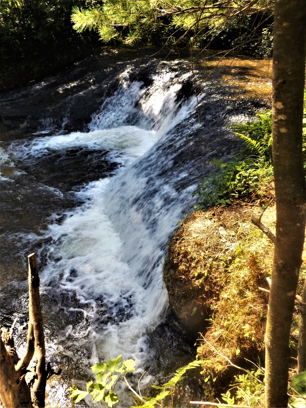 Trout Falls at Fort McCoy's Pine View Recreation Area