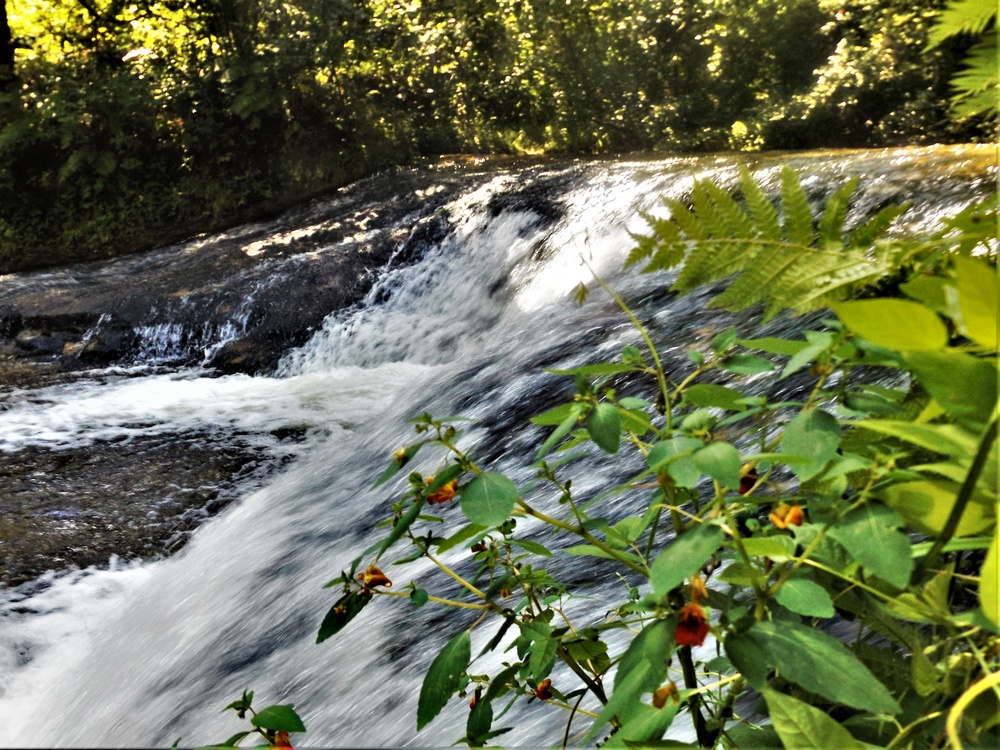 Trout Falls at Fort McCoy's Pine View Recreation Area