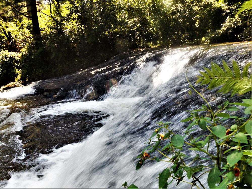 Trout Falls at Fort McCoy's Pine View Recreation Area