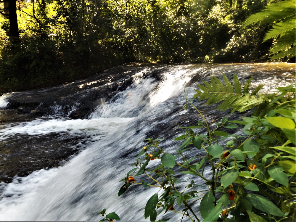 Trout Falls at Fort McCoy's Pine View Recreation Area