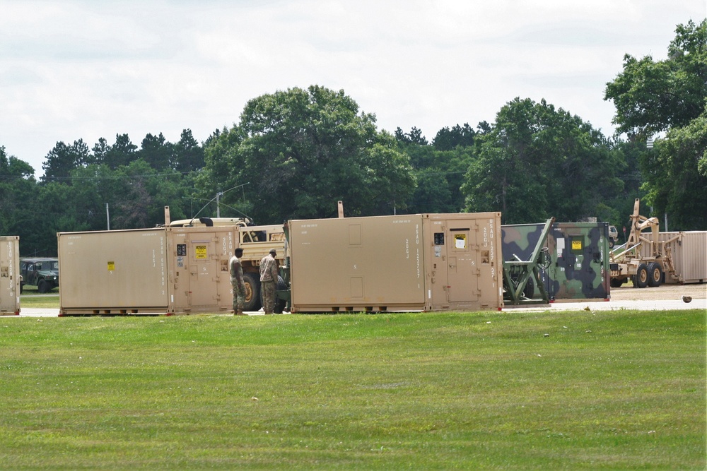 Training operations for Combat Support Training Exercise 86-23-02