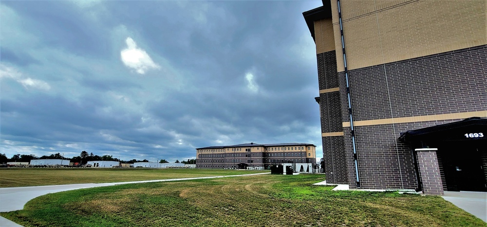 New transient training troops barracks at Fort McCoy