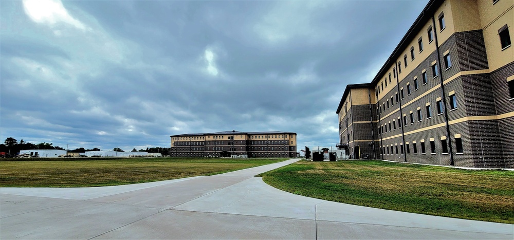 New transient training troops barracks at Fort McCoy