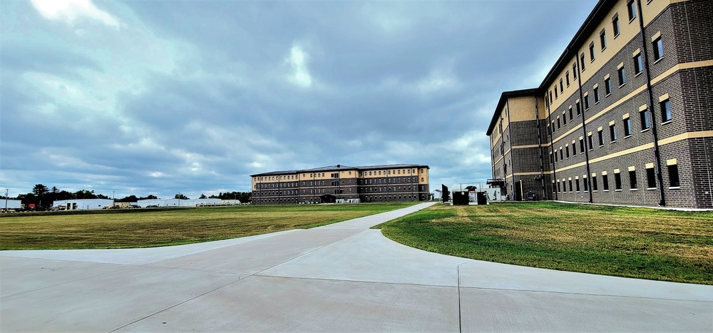 New transient training troops barracks at Fort McCoy