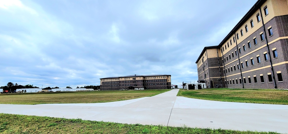 New transient training troops barracks at Fort McCoy