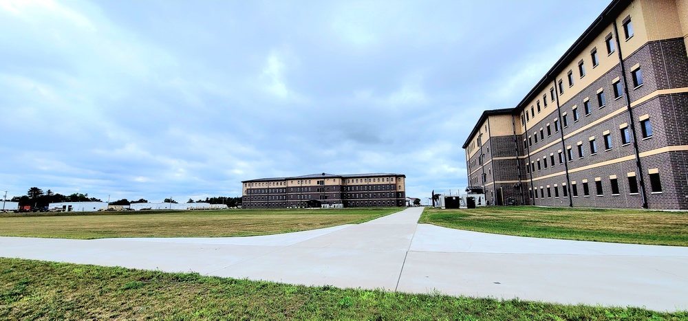 New transient training troops barracks at Fort McCoy