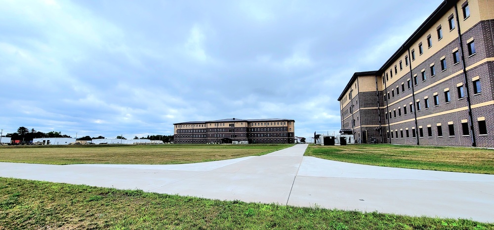 New transient training troops barracks at Fort McCoy