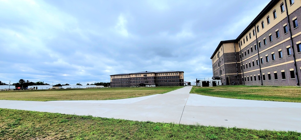 New transient training troops barracks at Fort McCoy