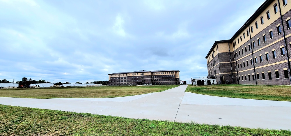 New transient training troops barracks at Fort McCoy