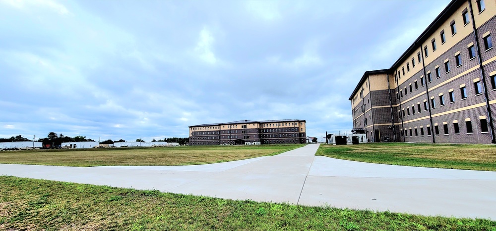 New transient training troops barracks at Fort McCoy