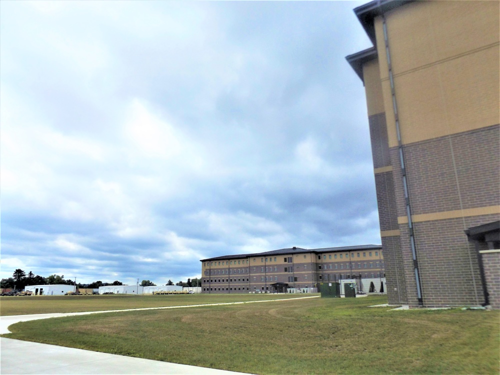 New transient training troops barracks at Fort McCoy