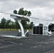 Solar-powered car electric car chargers at Fort McCoy