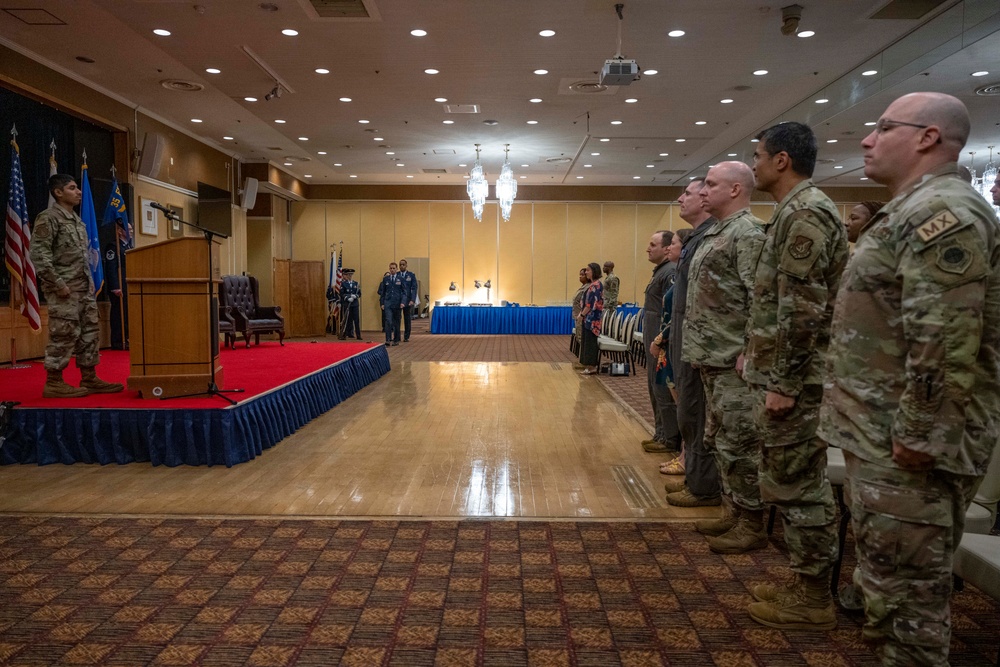 35th Comptroller Squadron Assumption of Command Ceremony