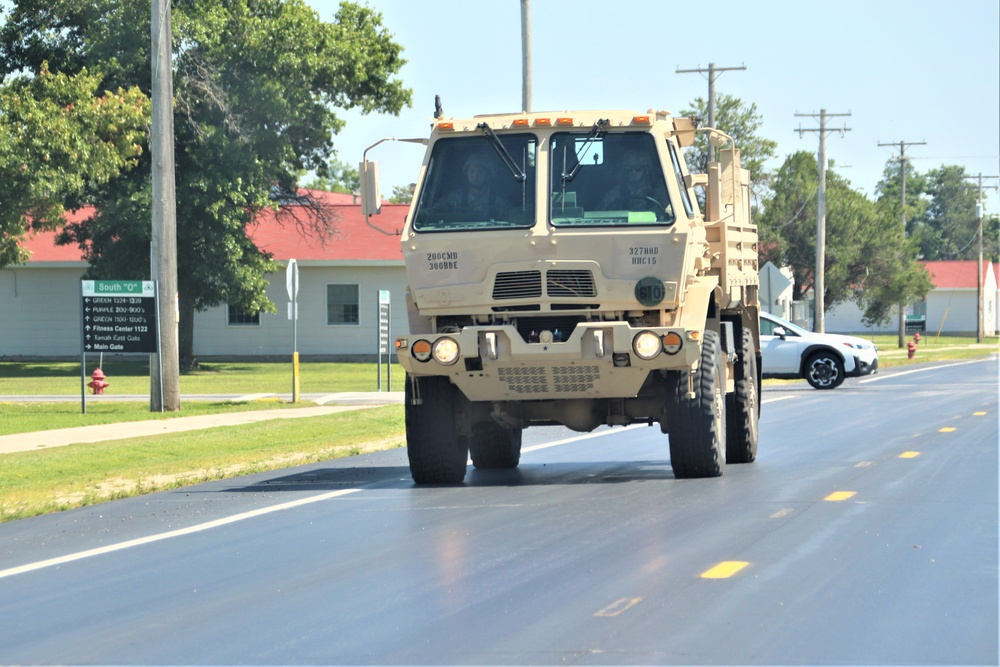 Training operations for Combat Support Training Exercise 86-23-02