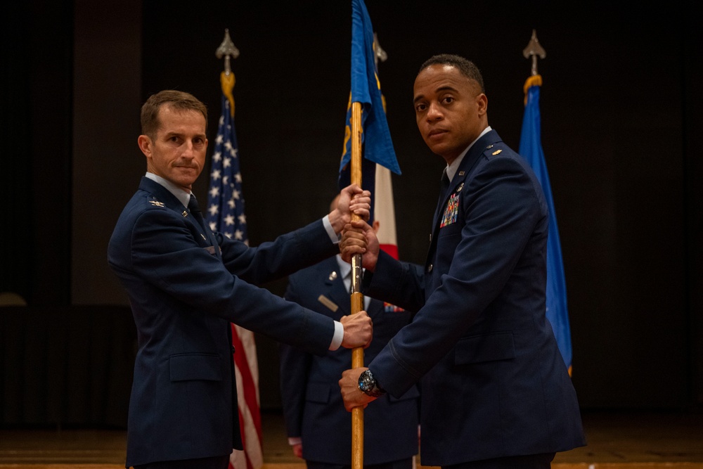 35th Comptroller Squadron Assumption of Command Ceremony