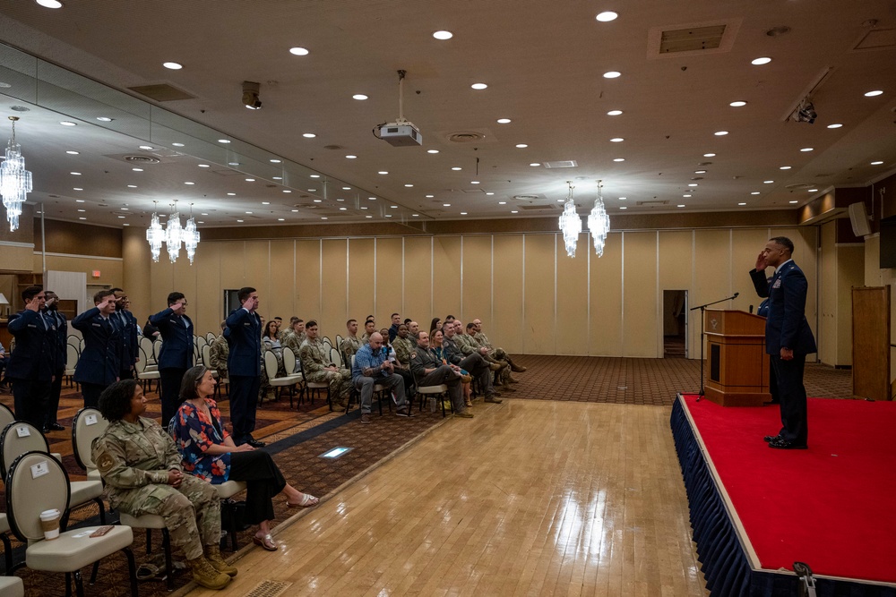 35th Comptroller Squadron Assumption of Command Ceremony