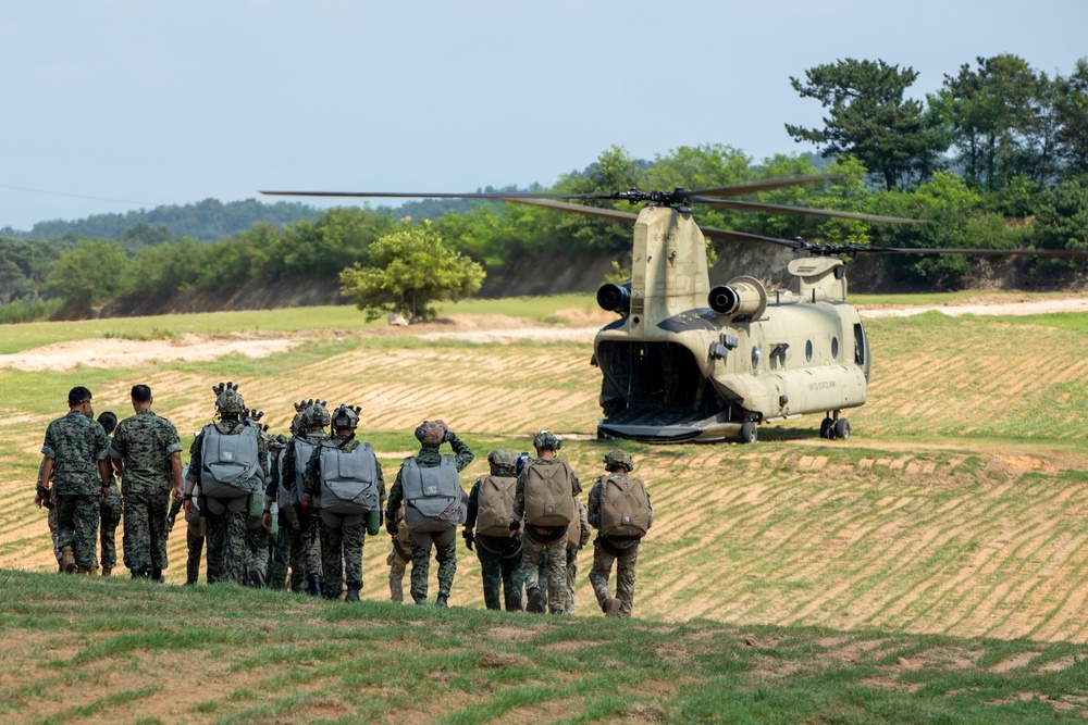 Combined Training Jump in the Republic of Korea