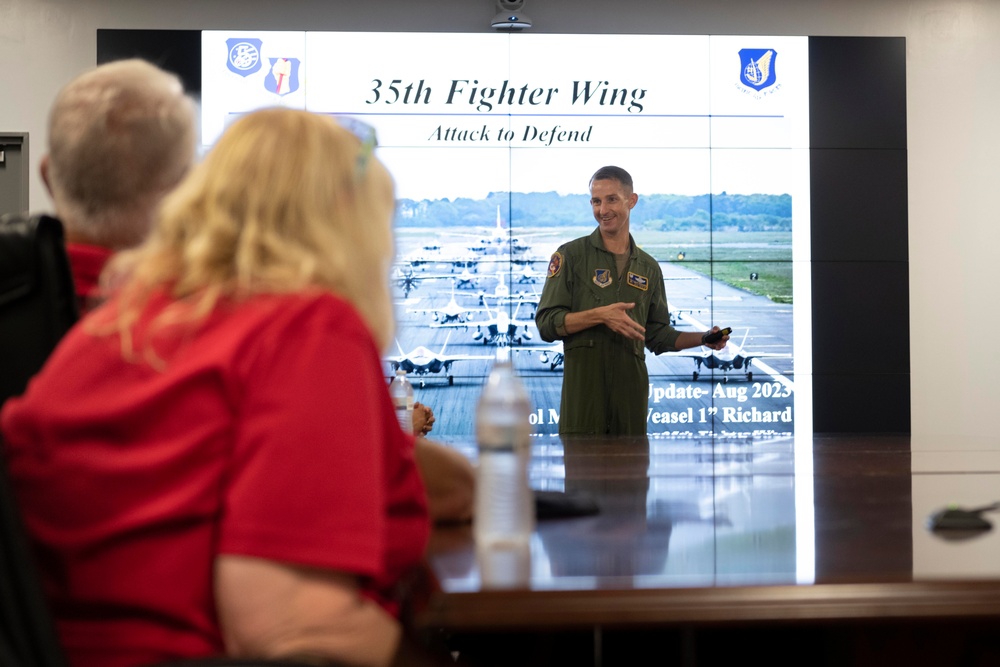 Sister City Delegates Tour Misawa Air Base