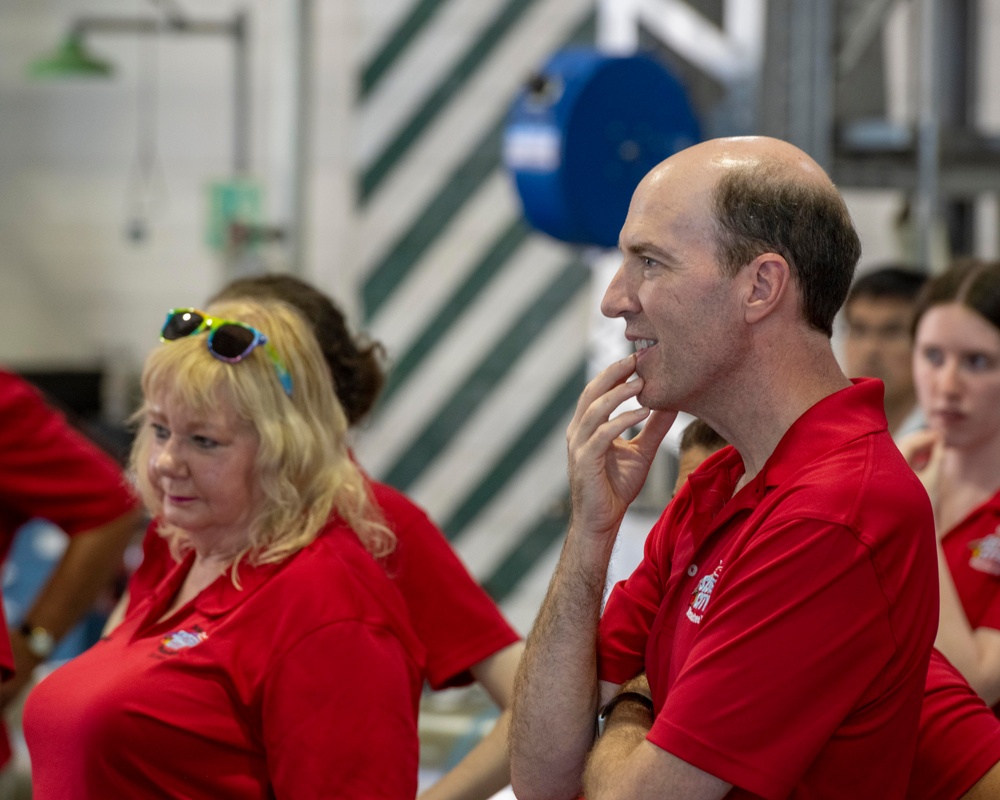 Sister City Delegates Tour Misawa Air Base