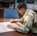 10th AAMDC commanding general signs proclamation for Suicide Prevention Month