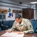 10th AAMDC commanding general signs proclamation for Suicide Prevention Month