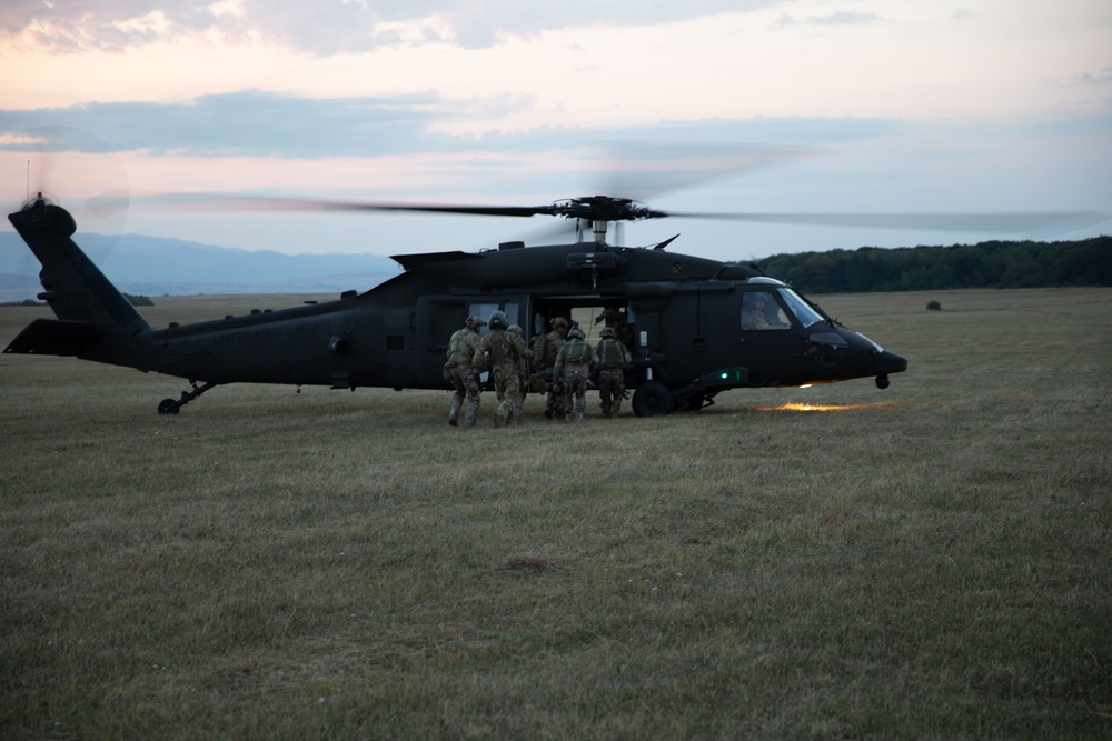 Casualty Loading on a Blackhawk