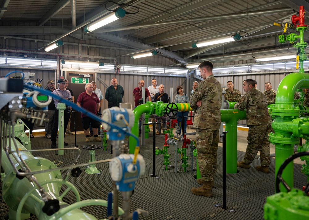 City of Ely Branch, Royal British Legion visits RAF Mildenhall