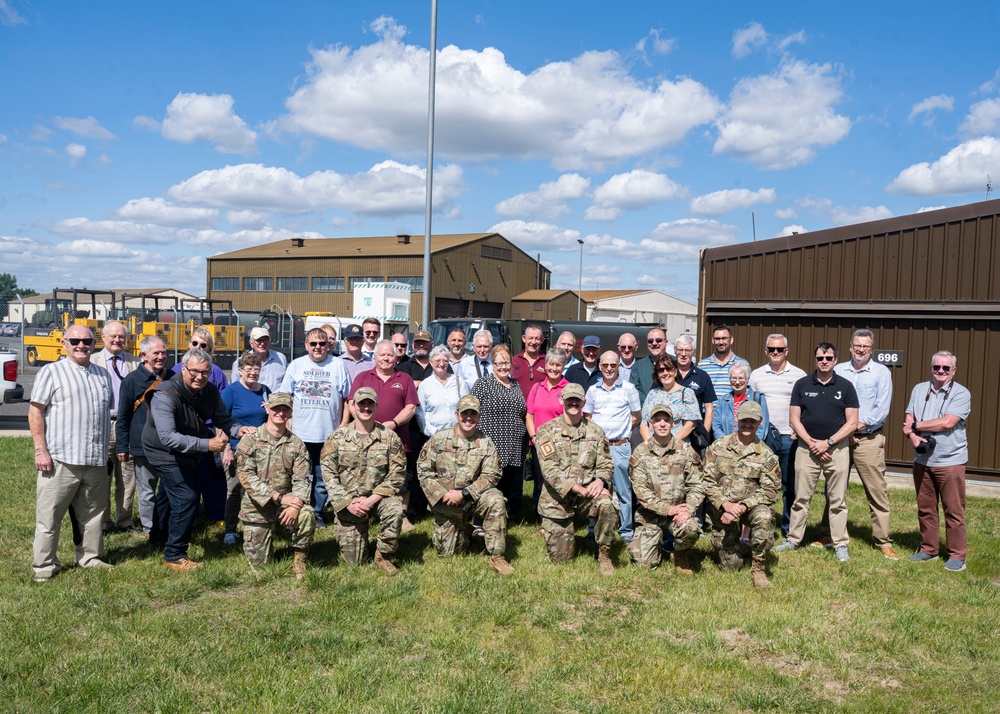 City of Ely Branch, Royal British Legion visits RAF Mildenhall