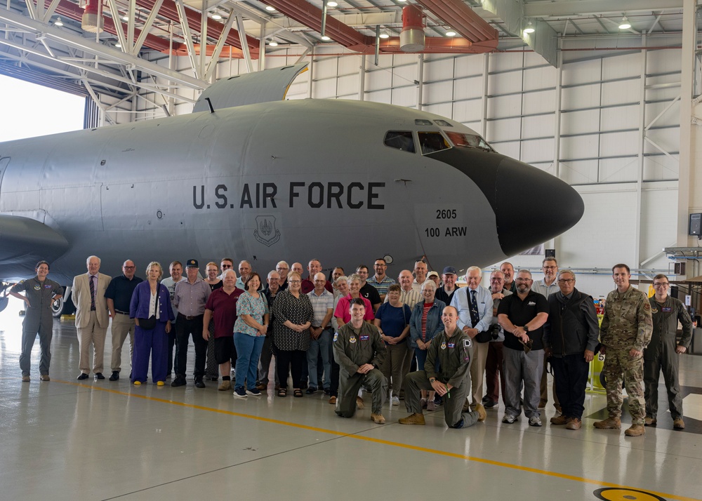 City of Ely Branch, Royal British Legion visits RAF Mildenhall