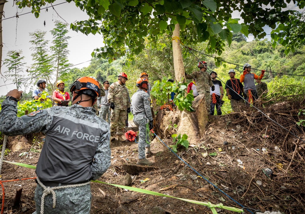 Pacific Partnership 2023: Mountain Search, Rescue Training