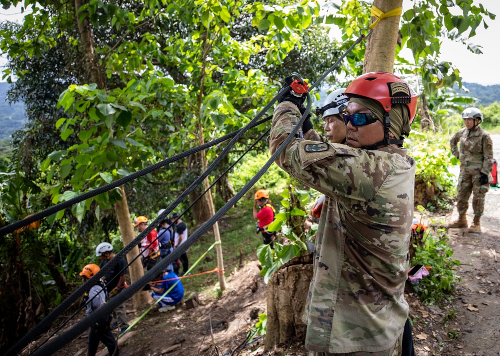 Pacific Partnership 2023: Mountain Search, Rescue Training