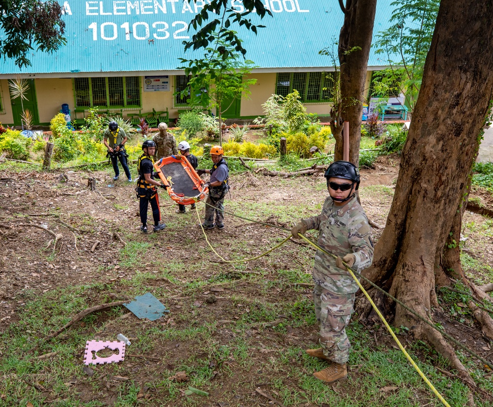 Pacific Partnership 2023: Mountain Search, Rescue Training