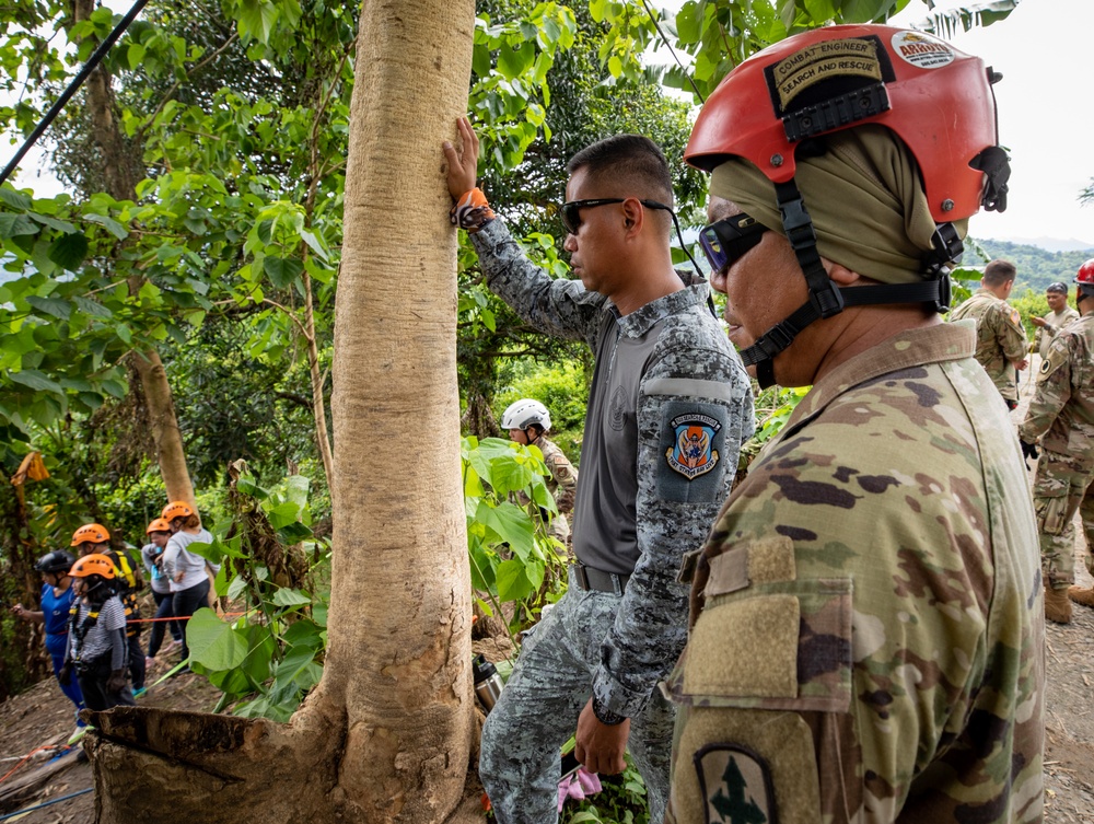 Pacific Partnership 2023: Mountain Search, Rescue Training