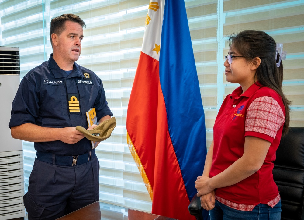 Pacific Partnership 2023 Meets with La Union Governor