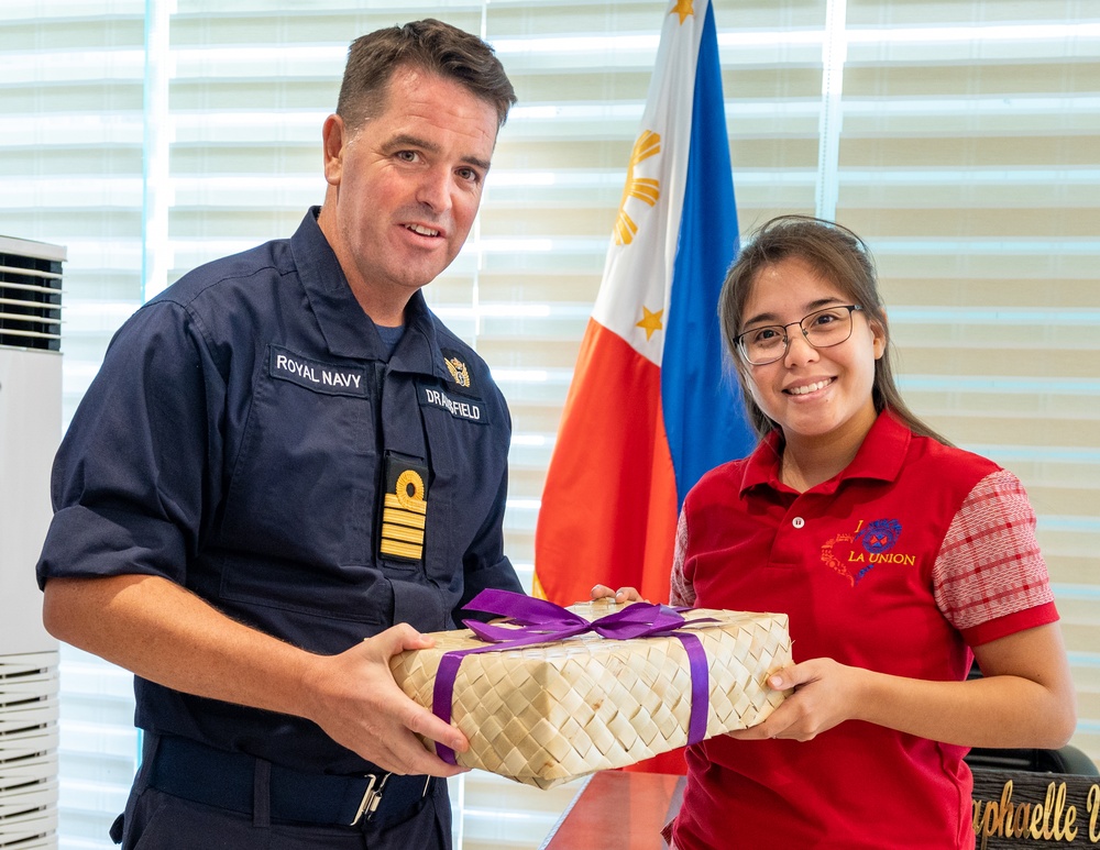 Pacific Partnership 2023 Meets with La Union Governor